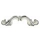 Cream Distressed Iron Bow Wardrobe Handle